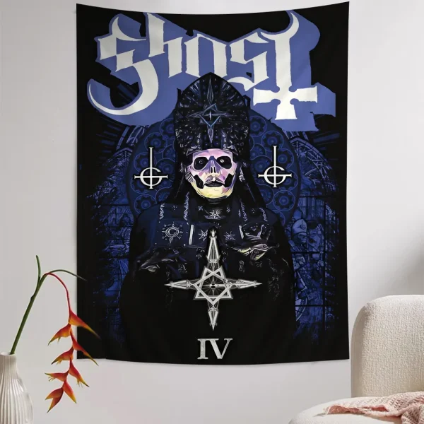 G-Ghost B-Band Classic Vintage Hanging Bohemian Tapestry Bohemian Wall Tapestries Mandala Kawaii Room Decor 5