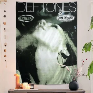 Hip Hop Singer Star Deftones Hanging Bohemian Tapestry Bohemian Wall Tapestries Mandala Kawaii Room Decor 1
