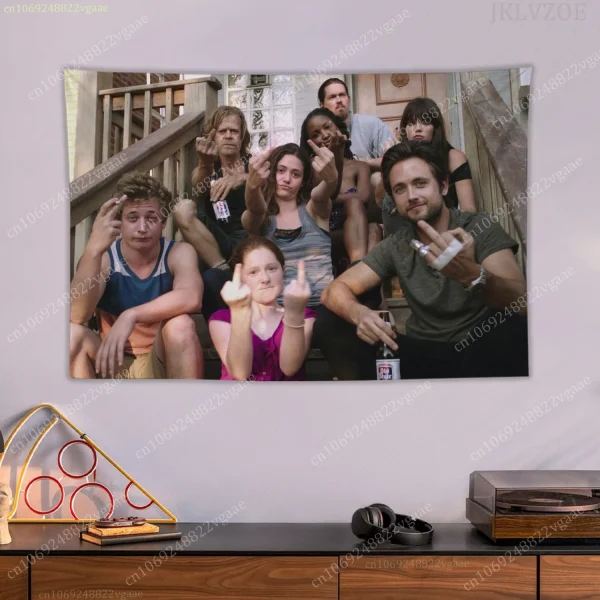 Tv Show Shameless Tapestry Poster Wall Tapestries For Bedroom Decoration Aesthetic Tapices Flag Wallpaper 1
