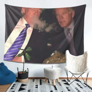 VIKAMA Fun Character Tapestry Fun Living Room Bedroom Wall Decoration Party Dormitory Game Room Soft Decora Divine Room Decora 1