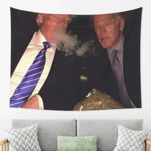 VIKAMA Fun Character Tapestry Fun Living Room Bedroom Wall Decoration Party Dormitory Game Room Soft Decora Divine Room Decora 2