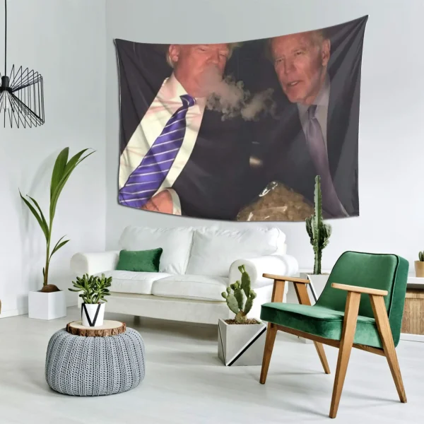 VIKAMA Fun Character Tapestry Fun Living Room Bedroom Wall Decoration Party Dormitory Game Room Soft Decora Divine Room Decora 3