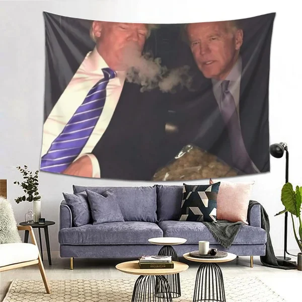 VIKAMA Fun Character Tapestry Fun Living Room Bedroom Wall Decoration Party Dormitory Game Room Soft Decora Divine Room Decora 4