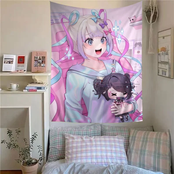 Needy Girl Overdose Game Chart Tapestry Home Decoration hippie bohemian decoration divination Wall Hanging Home Decor 5