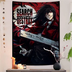 H-Hellsing Colorful Tapestry Wall Hanging Bohemian Wall Tapestries Mandala Wall Art Decor 1