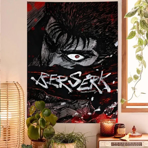 Anime Berserk Wall Tapestry Home Decoration hippie bohemian decoration divination INS Home Decor 1