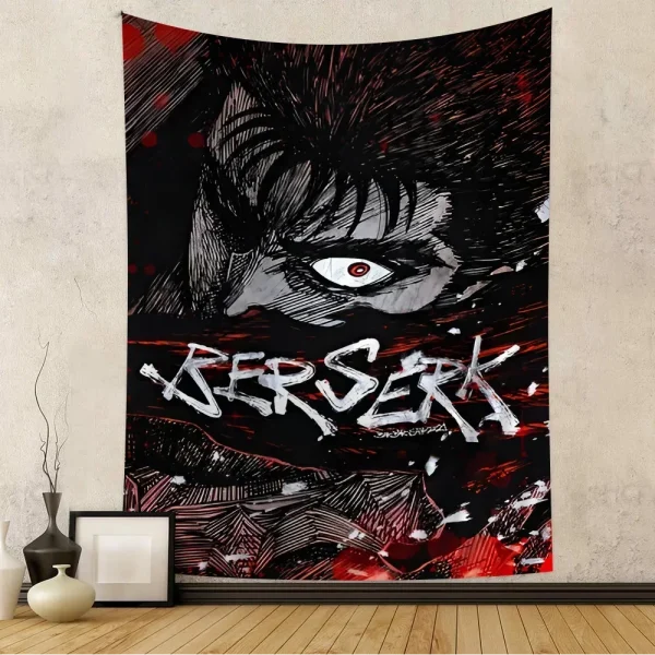 Anime Berserk Wall Tapestry Home Decoration hippie bohemian decoration divination INS Home Decor 2