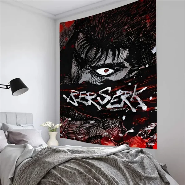 Anime Berserk Wall Tapestry Home Decoration hippie bohemian decoration divination INS Home Decor 6
