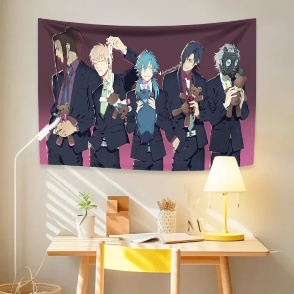 Japanese Anime Tapestry Dramatics Game Murders Flag Home Decoration Living Room Bedroom Backdrop Cloth Multiple Sizes Tapestry 2