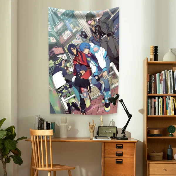 Japanese Anime Tapestry Dramatics Game Murders Flag Home Decoration Living Room Bedroom Backdrop Cloth Multiple Sizes Tapestry 5