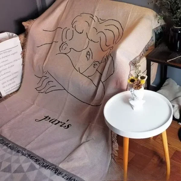 Tiger's Personalized Creative Blanket Sofa Decoration Blanket Cotton Leisure Blanket Tapestries Travel Blanket Camping Blanket 3