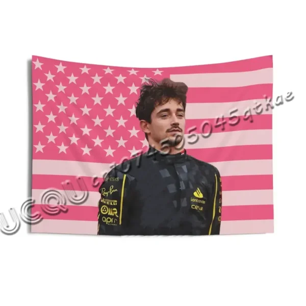 Charles Leclerc Pink American Flag Tapestry Wall Hanging Wall Tapestries Bedroom Wall Art Decor Gift Tapestry 1