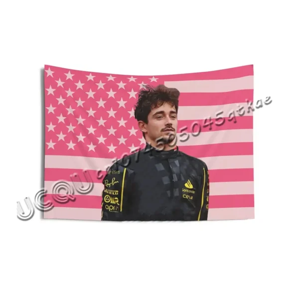 Charles Leclerc Pink American Flag Tapestry Wall Hanging Wall Tapestries Bedroom Wall Art Decor Gift Tapestry 2