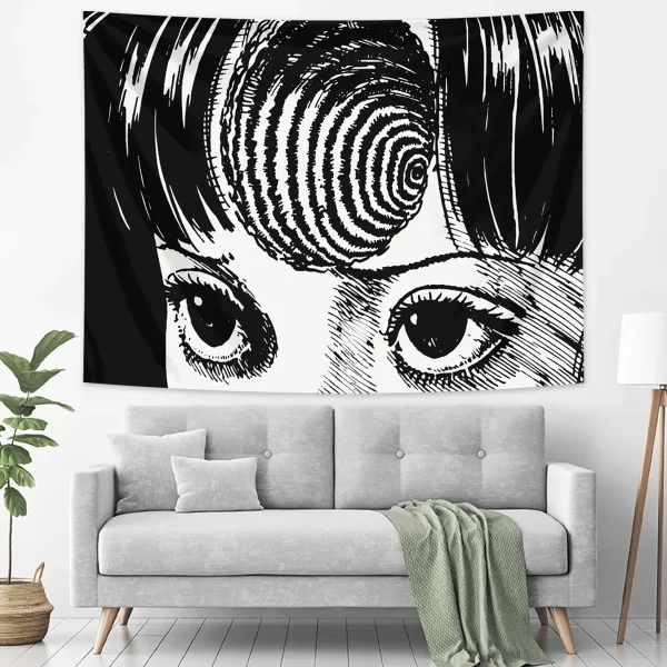 1pc Interesting Tapestry, Personalized College Dormitory Decoration Human Body Cave Tapestry Art Decoration Wall Hanging 3