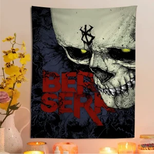 Amine BERSERK DIY Wall Tapestry for Living Room Home Dorm Decor Wall Art Decor 1