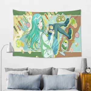 Hinomori Shizuku Animation Game P-Project S-Sekai Tapestry Room Decor Wall Cloth Party Hanging Background Room Decor Baby Room 1