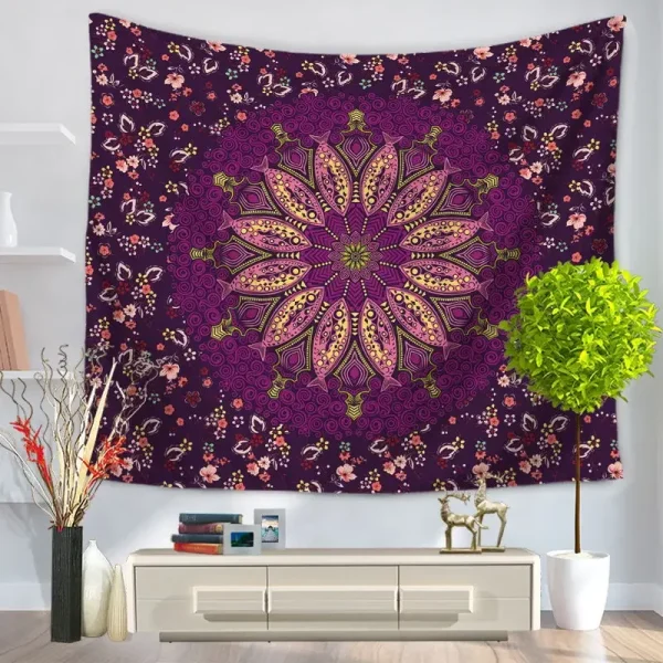 Mandala Tapestry For Home Decoration Wall Hanging Beach Throw Towel Beach Blanket And Mat 1
