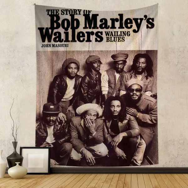 Bob Marley Cartoon Tapestry Art Science Fiction Room Home Decor Wall Hanging Sheets 4
