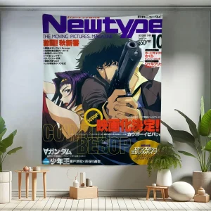 Anime Cowboy Bebop Cartoon Tapestry Wall Hanging Decoration Household Home Decor 1