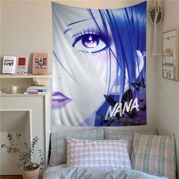 Japanese Classic Anime NANA  High School DxD Hippie Wall Hanging Tapestries for Living Room Home Dorm Decor Art Home Decor 4