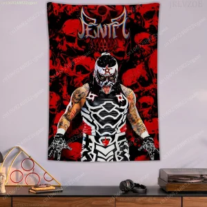 Penta Tapestry Posters Wall Tapestries For Bedroom Decoration Aesthetic Tapices Flag Wrestling Fans Boxing Flag 1