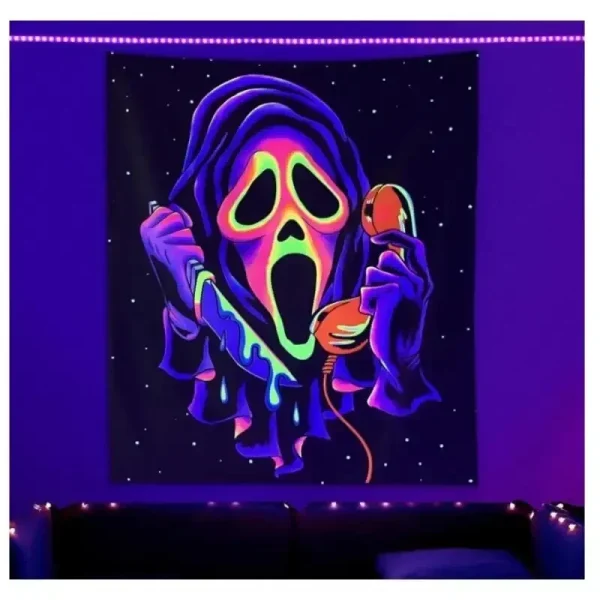 Gothic Tapestries Trend Tapestries Friends Special Gift Room Decoration Tapestries Personality Decorated Canvas Horror Decorated 3