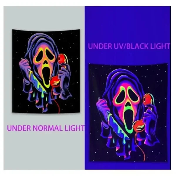Gothic Tapestries Trend Tapestries Friends Special Gift Room Decoration Tapestries Personality Decorated Canvas Horror Decorated 4