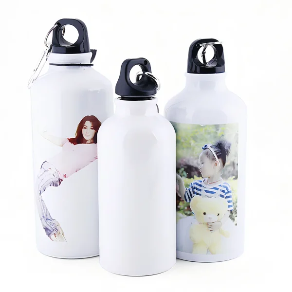 Diy Sports Water Bottle Can Be Customized Logo Text Photo Color Printing Outdoor Cycling Hiker Aluminum Personal Gift Souvenir 3