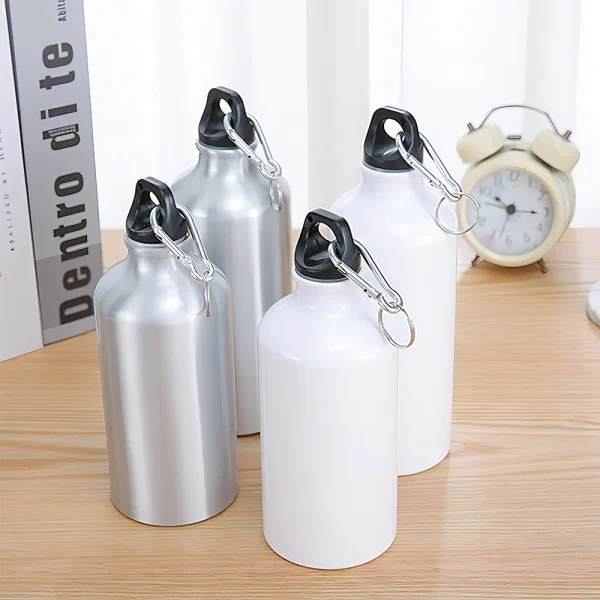 Diy Sports Water Bottle Can Be Customized Logo Text Photo Color Printing Outdoor Cycling Hiker Aluminum Personal Gift Souvenir 4