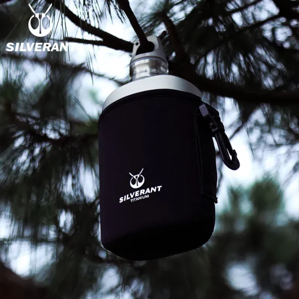 Pure Titanium Kettle Kettle Titanium Alloy Water Bottle Wine Bottle Outdoor Convenient Picnic Customized Wine Kettle 5