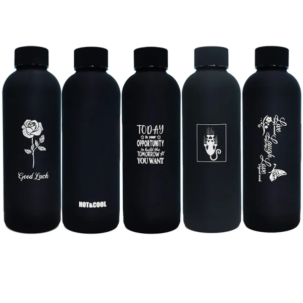 Custom Logo Thermos Large Vacuum Flask Stainless Steel Portable Thermos Bottle Outdoor Sports Water Bottle Travel Mug 500/750ml 1