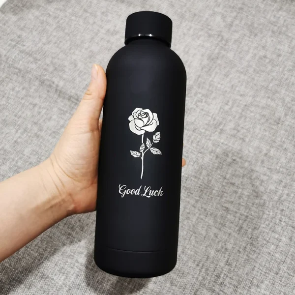 Custom Logo Thermos Large Vacuum Flask Stainless Steel Portable Thermos Bottle Outdoor Sports Water Bottle Travel Mug 500/750ml 4