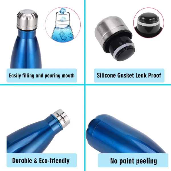 Personalized Friend Christmas, Thanksgiving, Birthday Gifts for Women, Bestie, Sister, Friendship Gifts, Custom Vacuum Flask 2