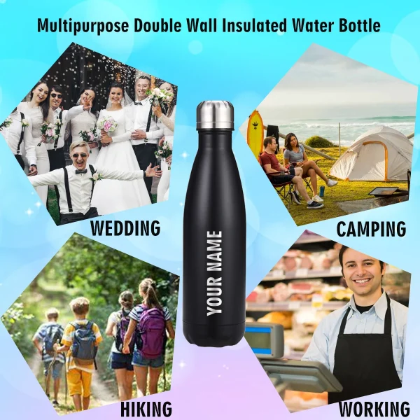 Personalized Friend Christmas, Thanksgiving, Birthday Gifts for Women, Bestie, Sister, Friendship Gifts, Custom Vacuum Flask 5