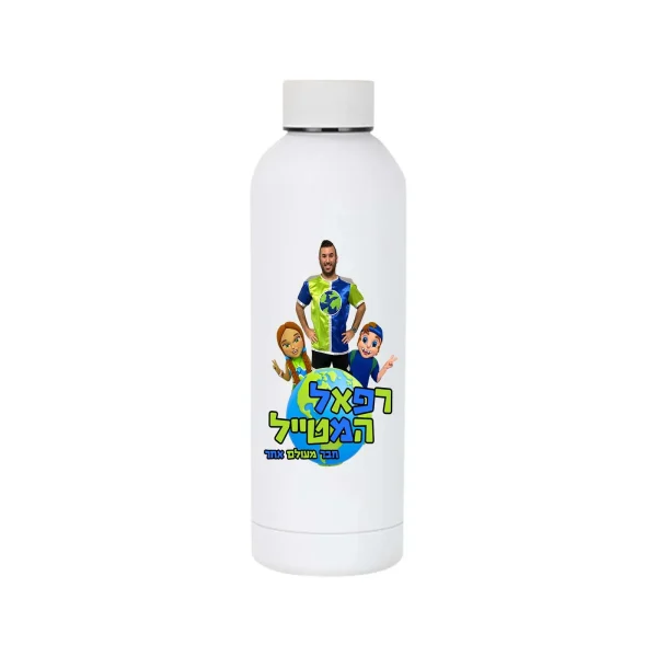Newest Vacuum Water Bottles 500ML Safety 304 Stainless Steel Sports Leakproof Thermose Students Birth Gift Customized Logo DIY 4