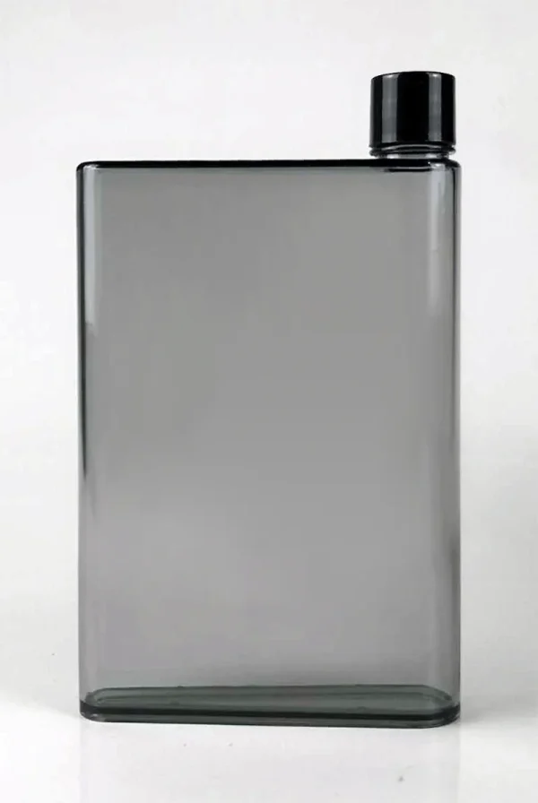 Paper Cup Bottle Flat Water Bottle Notebook Bottle ECO Friendly  Free Clear Portable Book Drink Water Bottle 5