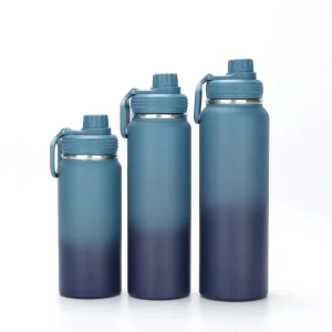 Custom Name 600/800/1000ml Insulated Double Layer Stainless Steel Thermal Water Bottle Personalized Gift 1