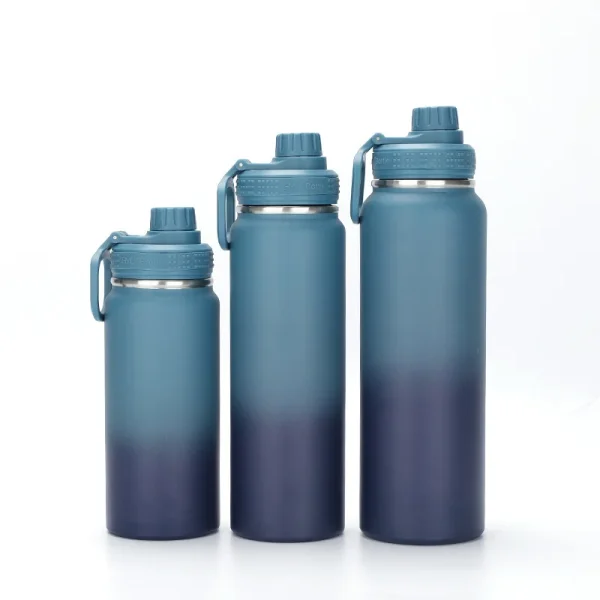 Custom Name 600/800/1000ml Insulated Double Layer Stainless Steel Thermal Water Bottle Personalized Gift 1