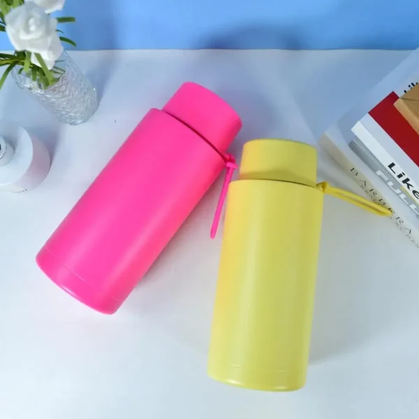 Stainless Steel Insulated Bottle with Straw Double Wall Vacuum Wide Mouth Thermos Water Bottle Hot Drinks/Cold Drinks Home 6