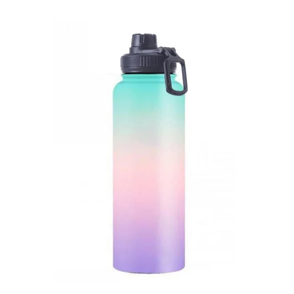 18oz 32oz 40oz Double Wall Hydroes Stainless Steel Water Bottle with Straw Lid Vacuum Insulated Flask Thermos for Sports 3