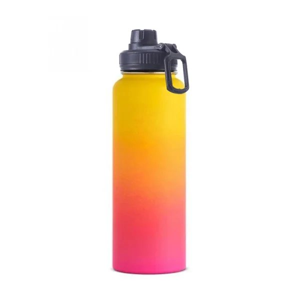 18oz 32oz 40oz Double Wall Hydroes Stainless Steel Water Bottle with Straw Lid Vacuum Insulated Flask Thermos for Sports 4