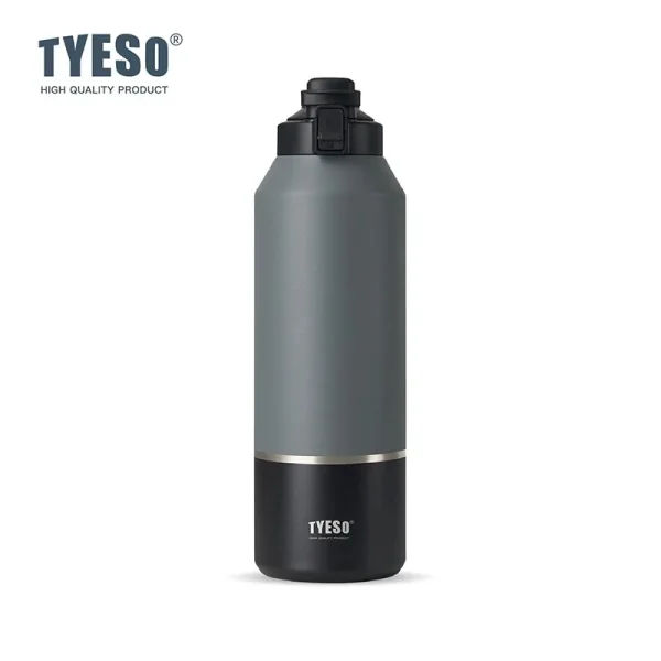 TYESO 2000ML Stainless Steel Thermo Bottle Portable 64oz Thermos Large Capacity Thermo Water Bottle Tyeso Tumbler Thermoses New 6