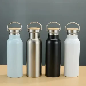 304 Stainless Steel Space Sports Kettle Large Mouth Cola Bottle, Thermos Cup Vacuum Flask Cycling Water Bottle 1