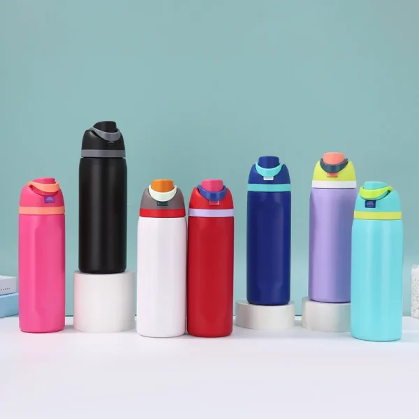 Custom Name Outdoor Thermos Water Bottle Stainless Steel Insulated Cup Keeps Cold and Heat Thermal Mug Travel Vacuum Flasks 2