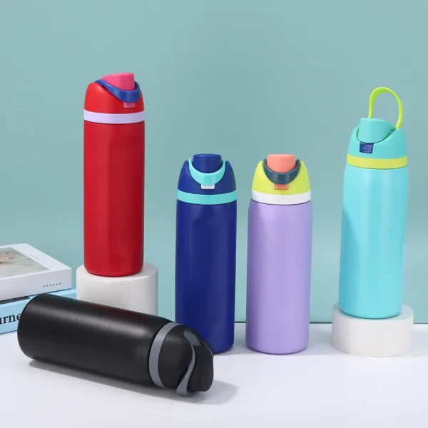 Custom Name Outdoor Thermos Water Bottle Stainless Steel Insulated Cup Keeps Cold and Heat Thermal Mug Travel Vacuum Flasks 3