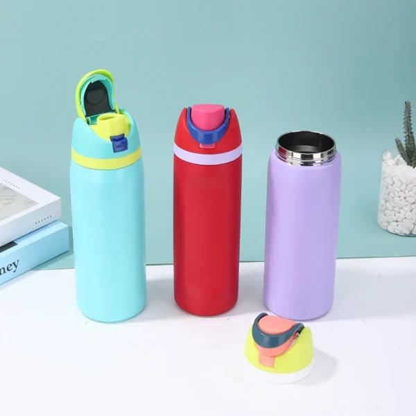 Custom Name Outdoor Thermos Water Bottle Stainless Steel Insulated Cup Keeps Cold and Heat Thermal Mug Travel Vacuum Flasks 4