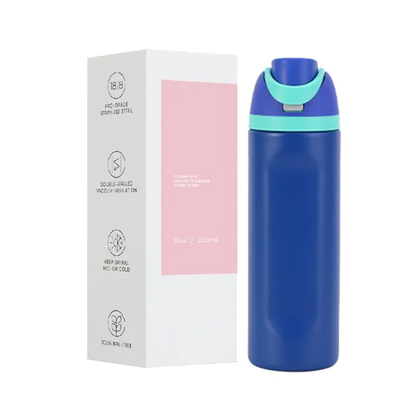 24OZ Stainless Steel Vacuum Double-Layer Insulated Sports Water Bottle Perfect Companion for Outdoor Sport Adventure 2