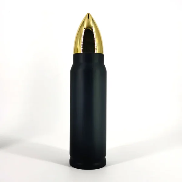 500ml Bullet Shape Insulated Drink Kids Reusable Customize Stainless Steel Thermos Flask Drinkware Water Bottle Double-Wall 4