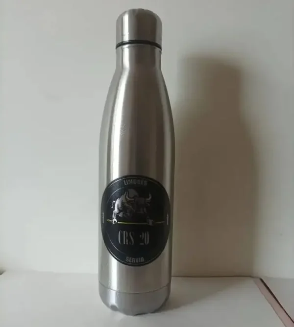 750ML Sport Bottle DIY Customized LOGO Photo Text Stainless Steel Big Capacity Cola Container 3