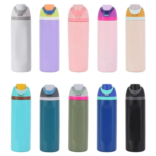 32OZ Thermal Water Bottle Large Capacity With Straw Stainless Steel Thermos Bottle Cold and Hot Water Bottle Sport Thermos Cup 4